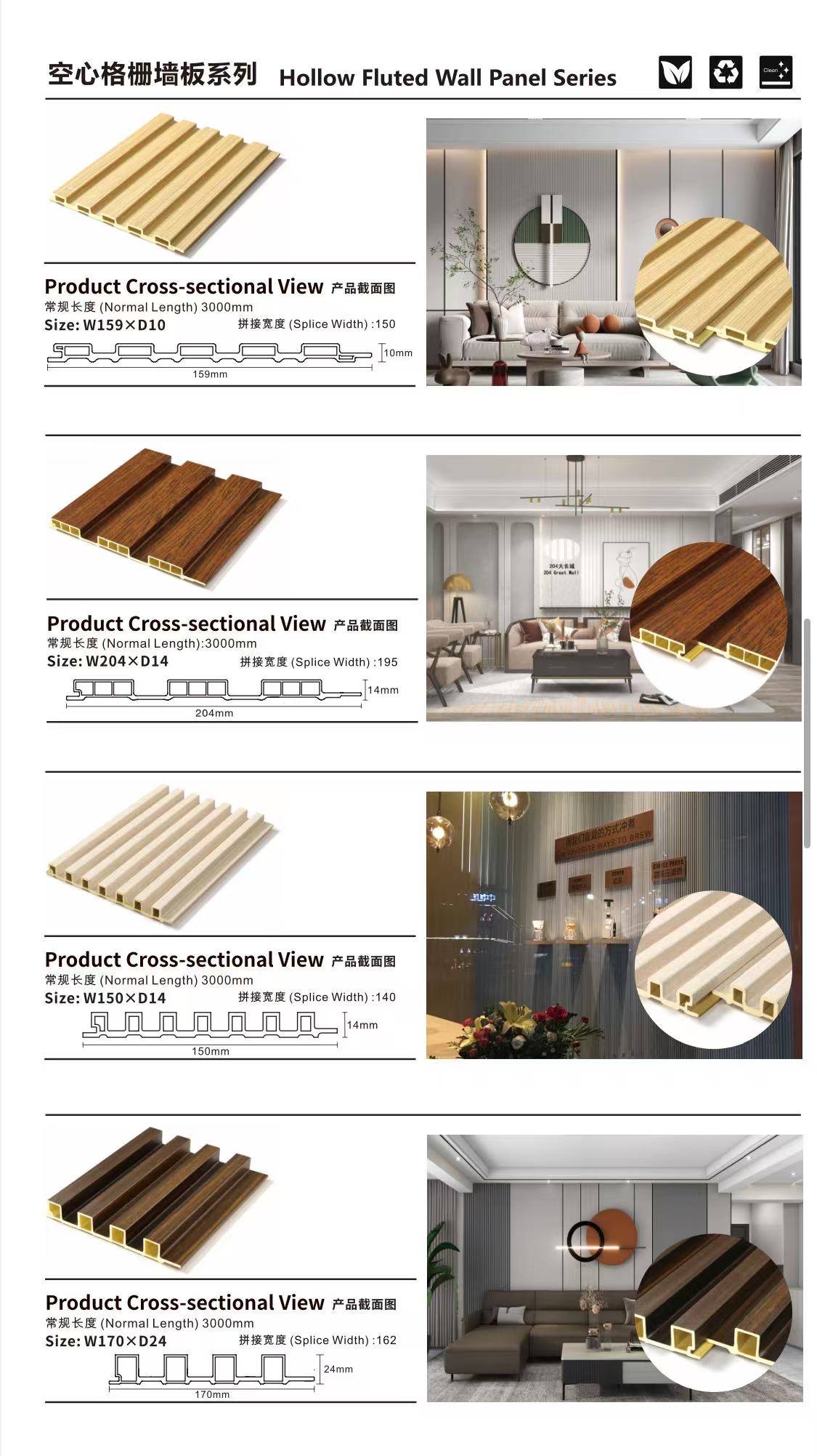 Hollow Wall Panels