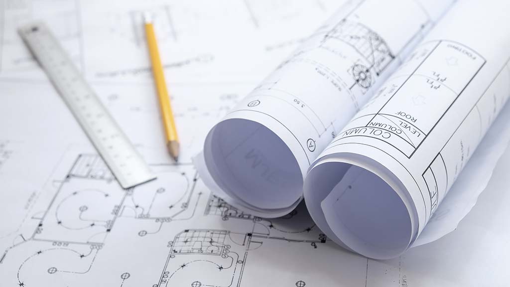 Construction planning and blueprint review process